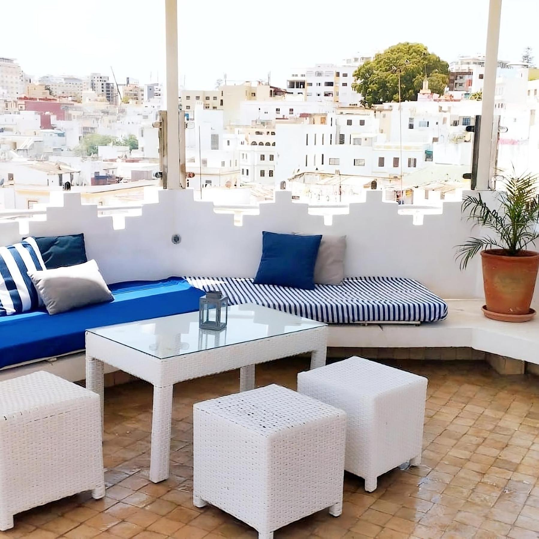 Maison Medina, Terrasse Panoramique, Vue Mer طنجة المظهر الخارجي الصورة
